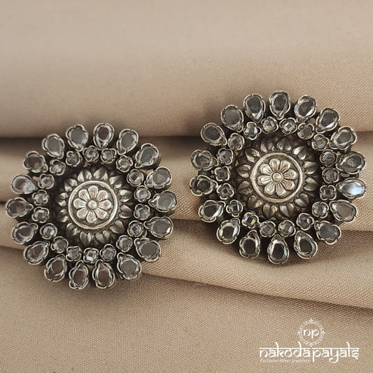 Floral Polki Studs (S4714)