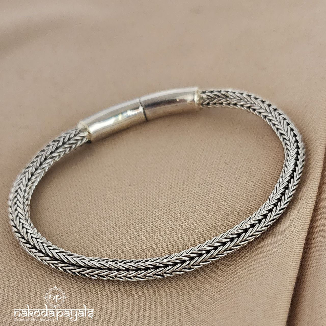 Oxidised Men's Bracelet (MC0673)