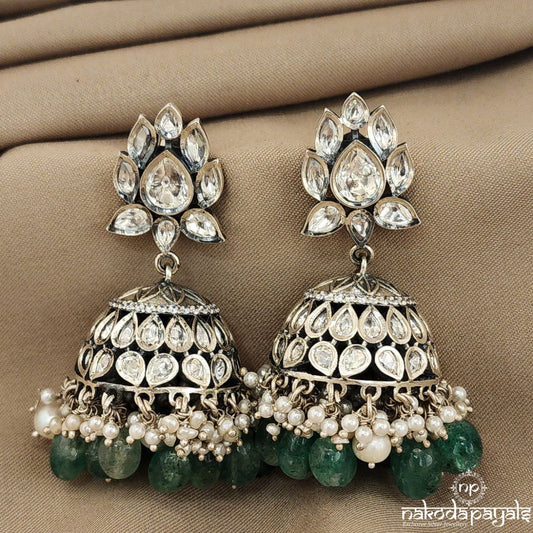 Imperial Polki Jhumka (J4829)