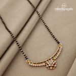 White Floral Mangalsutra (Ms0390)