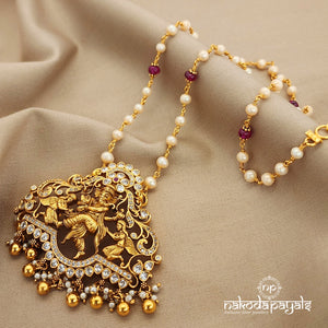 Dancing Ganesha Neckpiece (Gn7365)