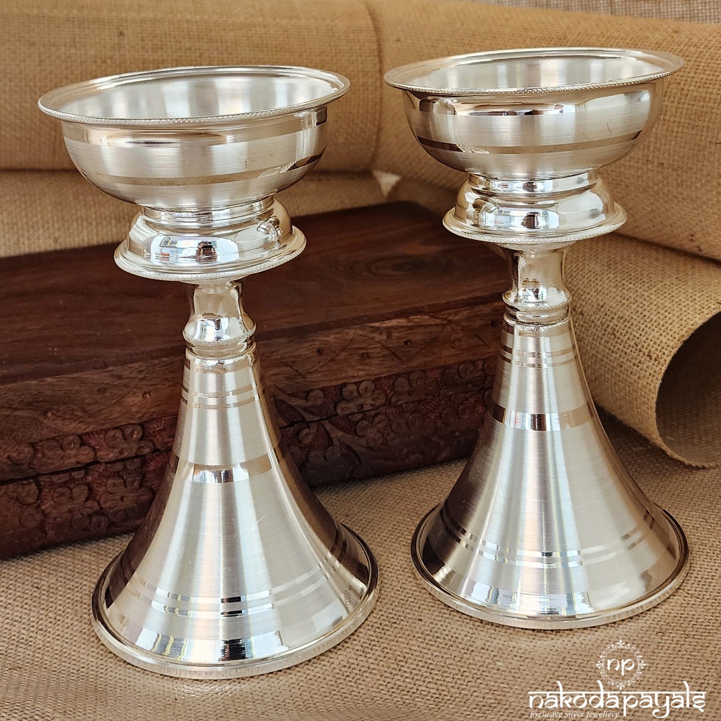 Classic Deepam Pair 6" (Aa0898)