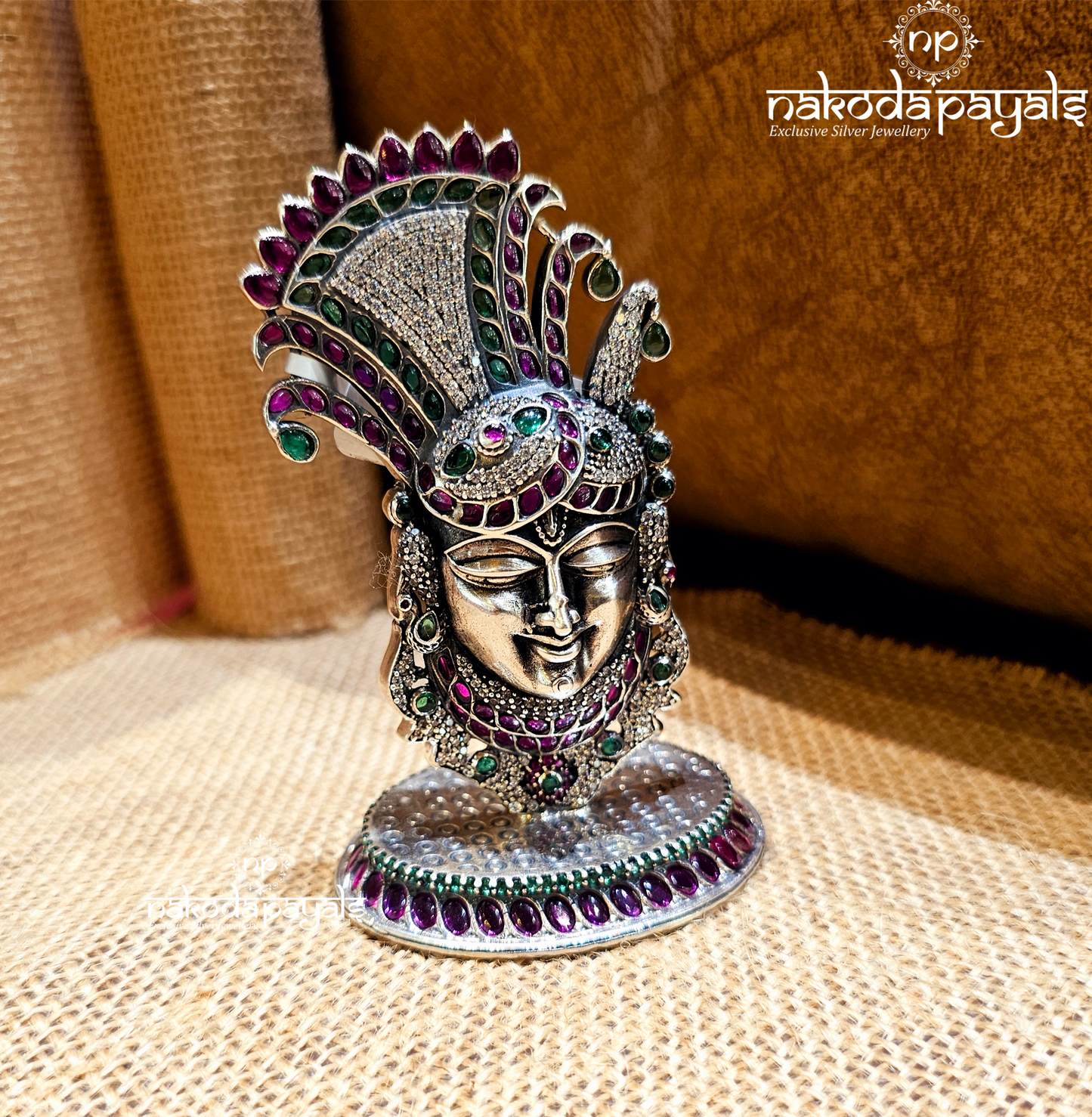 Shreenathji Kemp Studded Idol (Aa1422)