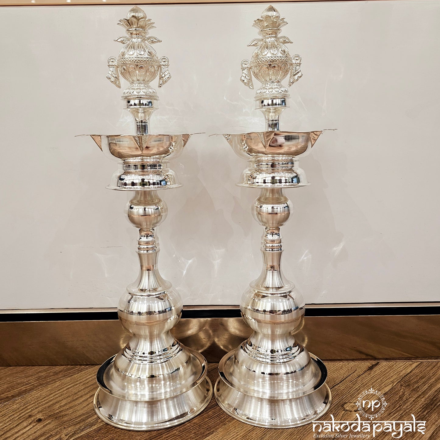 16" Auspicious Kalasha Lamp Pair(Aa2013)