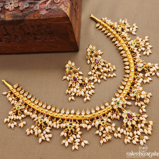 Kemp  Guttapusalu Neckpiece Set (Gn9678)