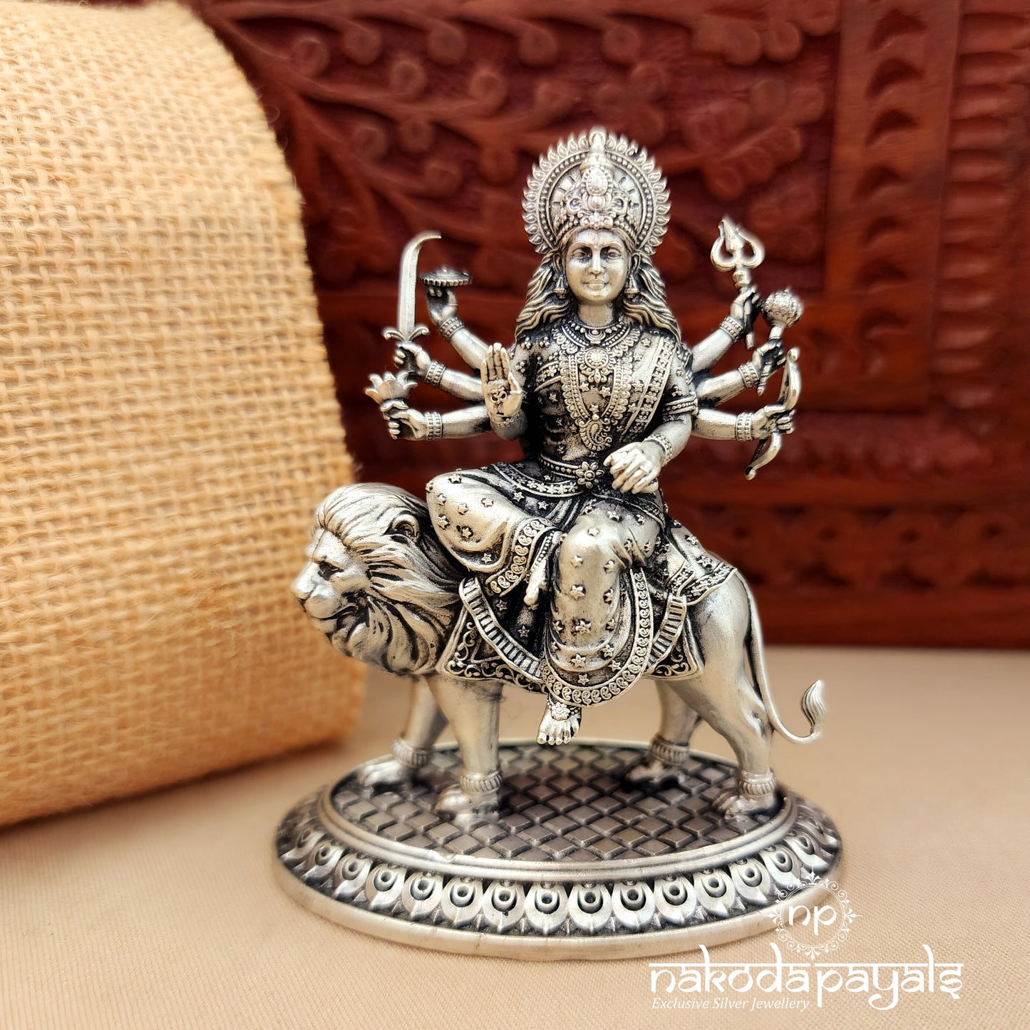 Durga Devi Idol (Aa2622)