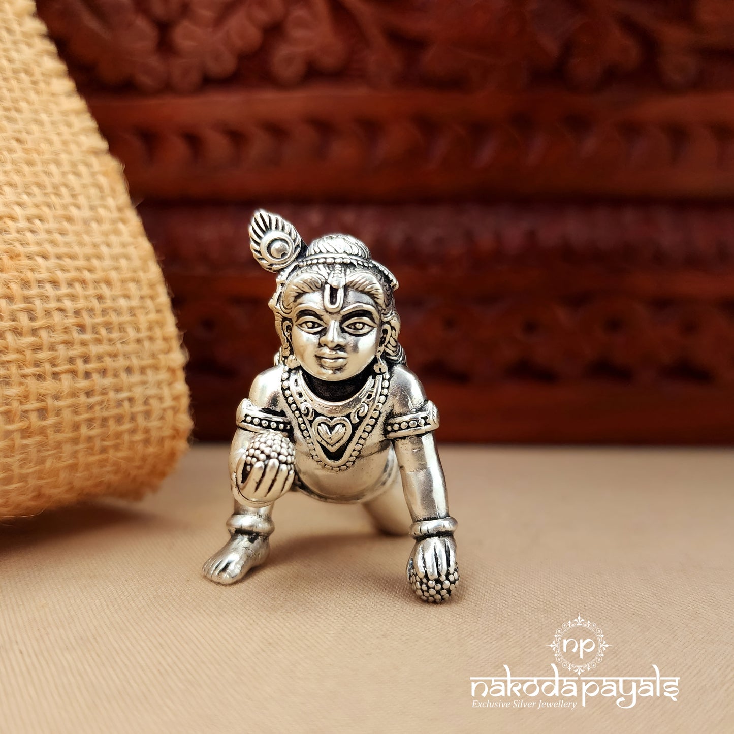Laddoo Gopal solid Idol (Aa6201)