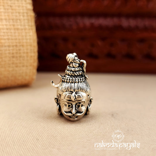 Silver shiva Head (Aa2600)