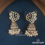 Peacock Pearly Jhumka (J4731)