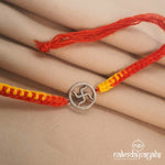 Mini Swastik Rakhi (R5553)