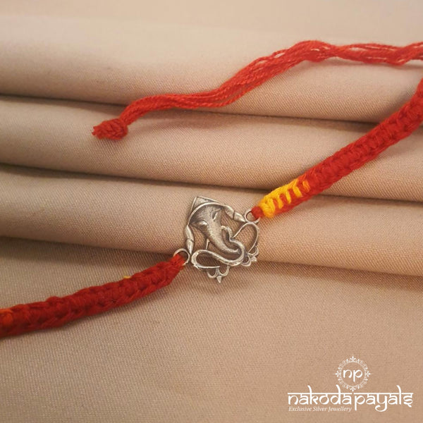 Ganesha OM Rakhi R5559 Nakoda Payals