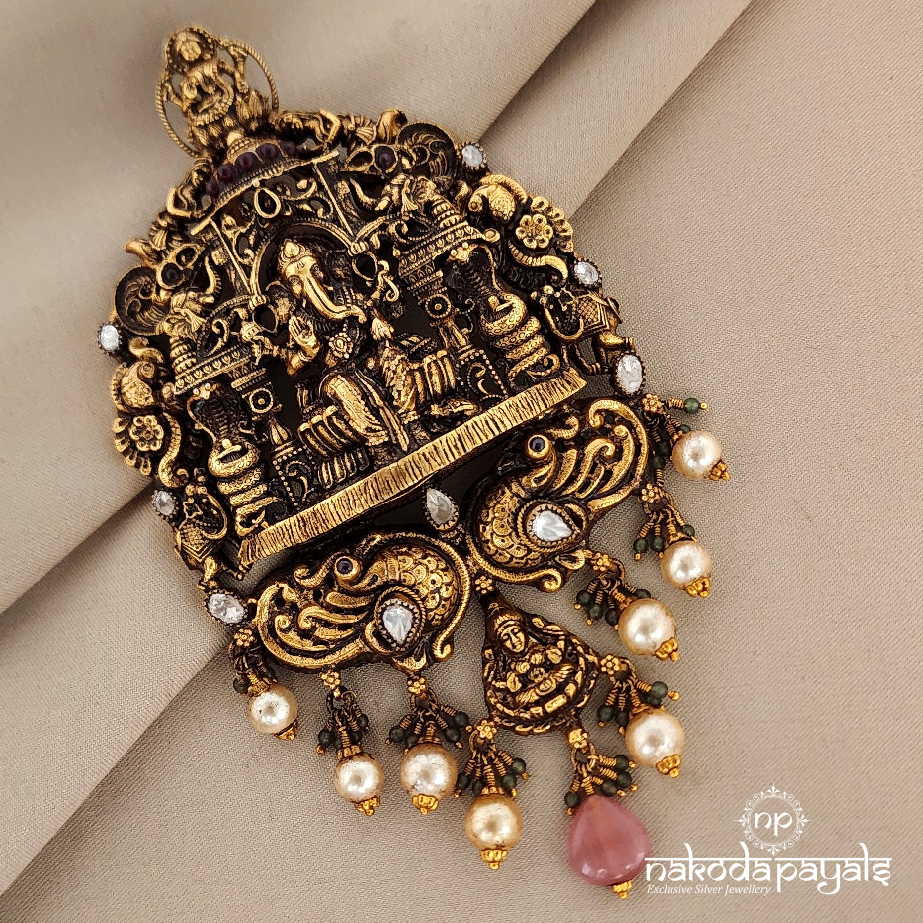 Ganesh deals lakshmi pendant