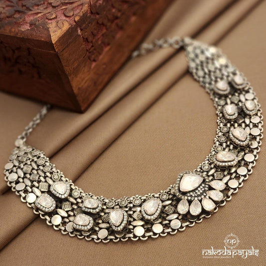 Moissanite CZ Neckpiece  (N11338)