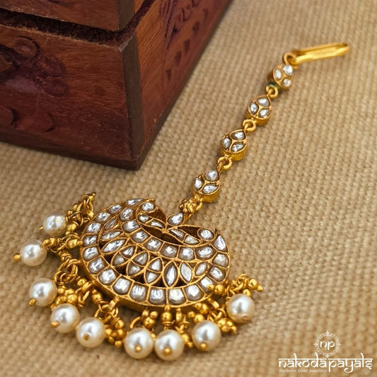 Kundan Pearly Maang Tikka (Gm1247)
