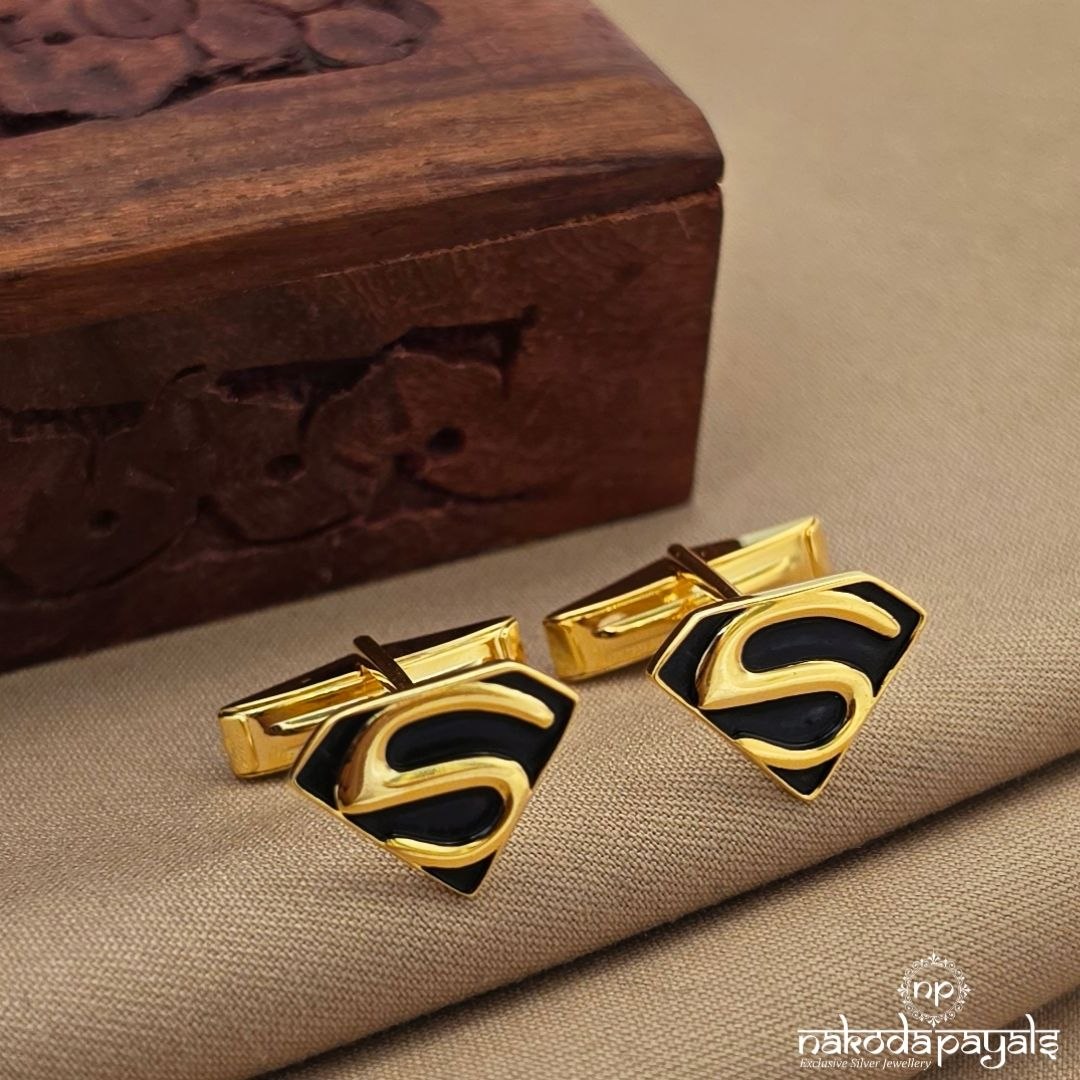 Superman Gold Cufflinks (CF0229)