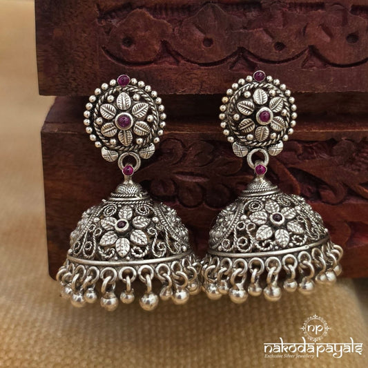 Endearing Floral Jhumka (J1823)