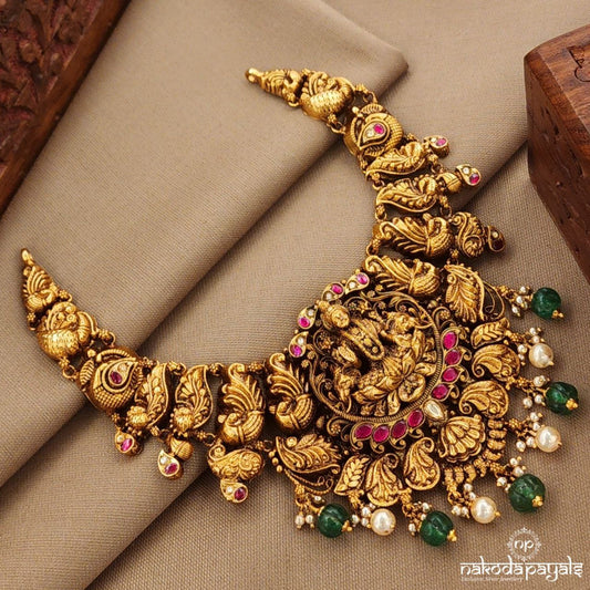 Blessing Lakshmi Neckpiece (Gn9857)