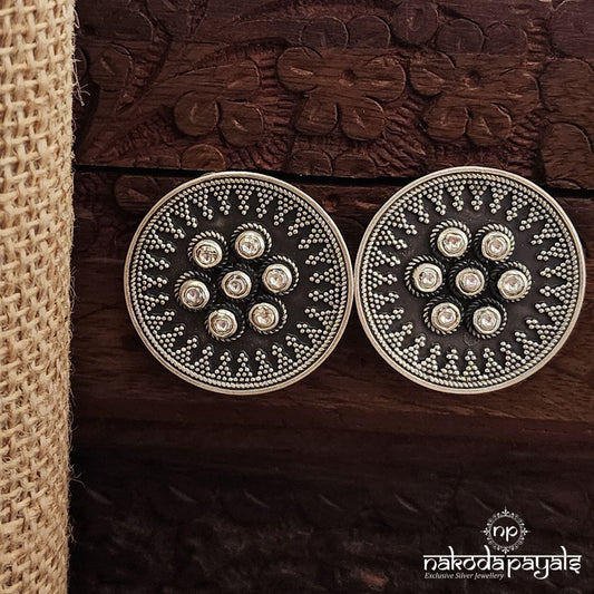 Amazing Circular Floral Studs (S3650)