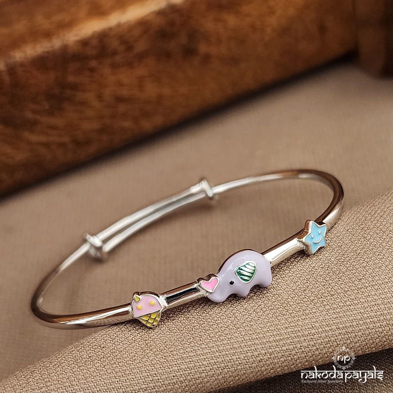 Purple Elephant Single Kada (Ka9421)