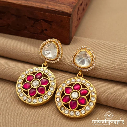 Exclusive Floral Chandbali (Ge10888)