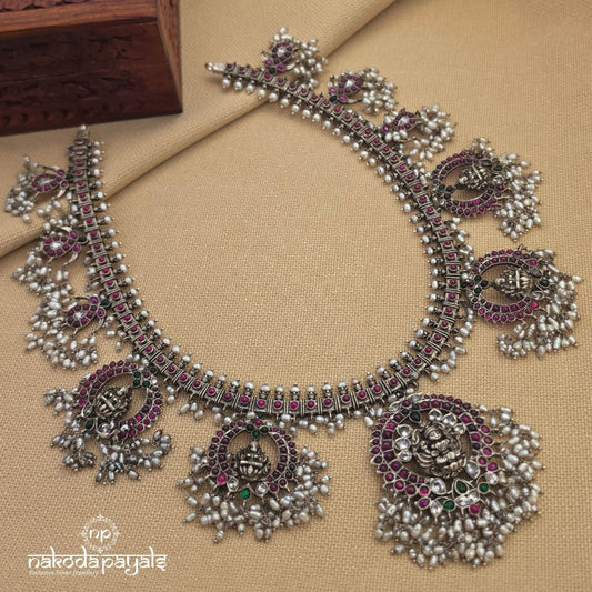 Exquiste Lakshmi Pearl Neckpiece (N11994)