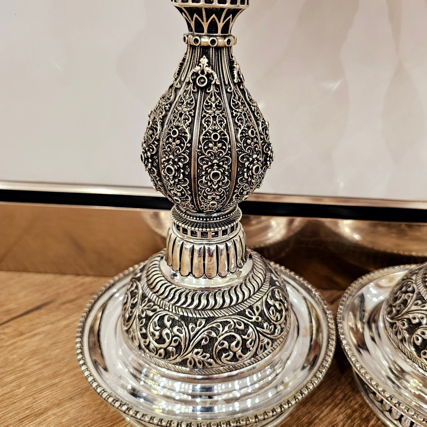 Shankhu Chakra Lamp Pair (Aa2005)