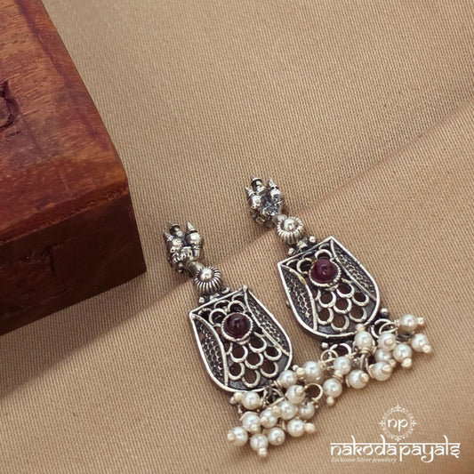 Gorgeous Pearl Drop Pressing Bugadi (S9501)