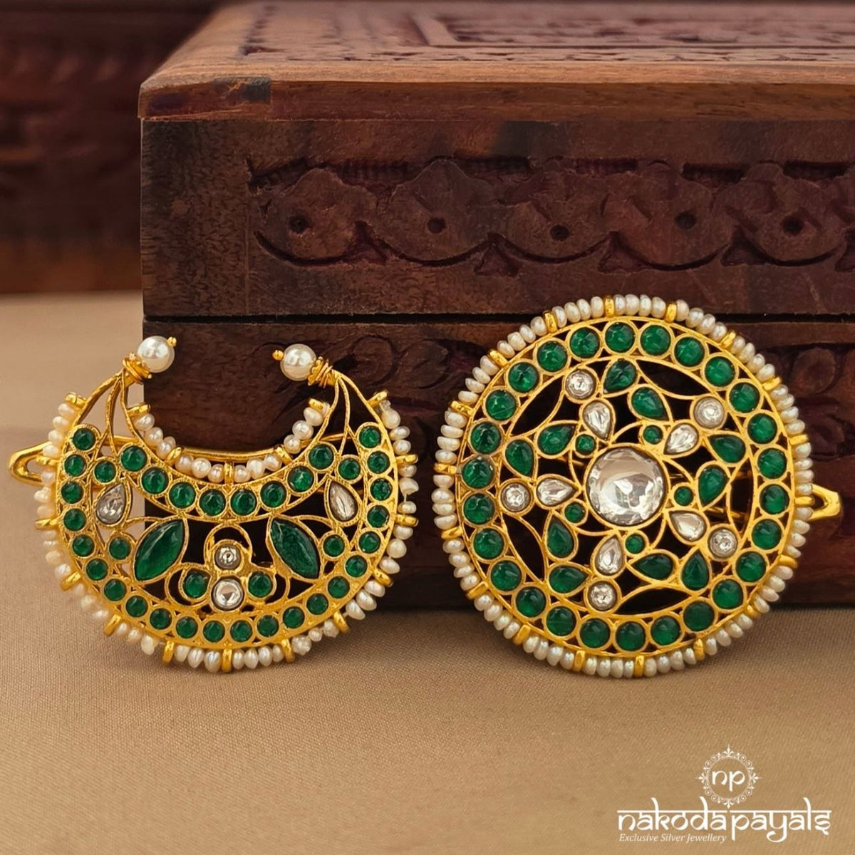 Green pearly Drop (Ha0180)