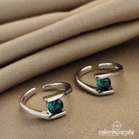 Classic Green Toerings (T4381)