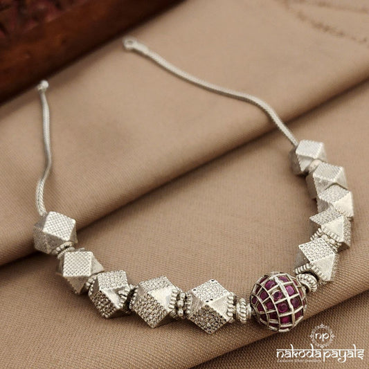 Squarish Ball Neckpiece  (N11495)