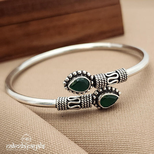 Green Openable Single Kada (K6117)