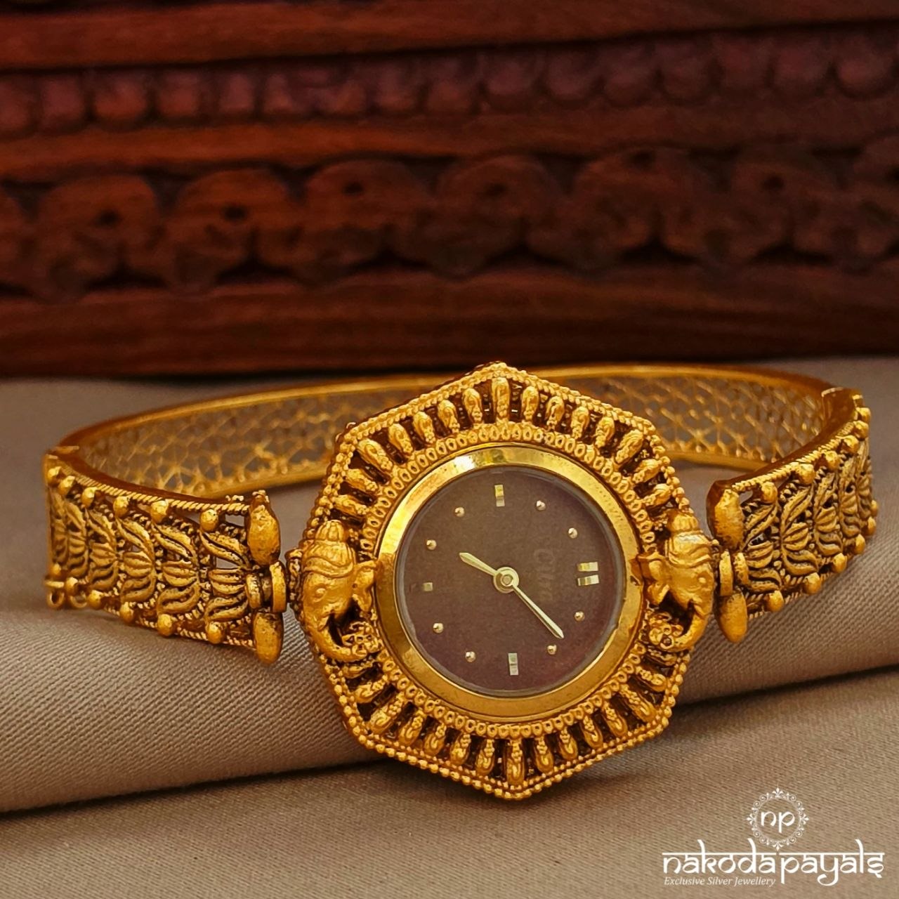 Charming Elephant Watch Cum Kada (W0295)