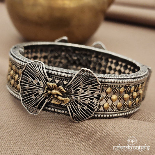 Amazing Dual Tone Butterfly Kada (K6003)