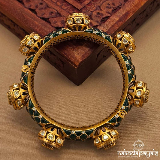 Emerald Green Kada  (2.4) (Gk3264)