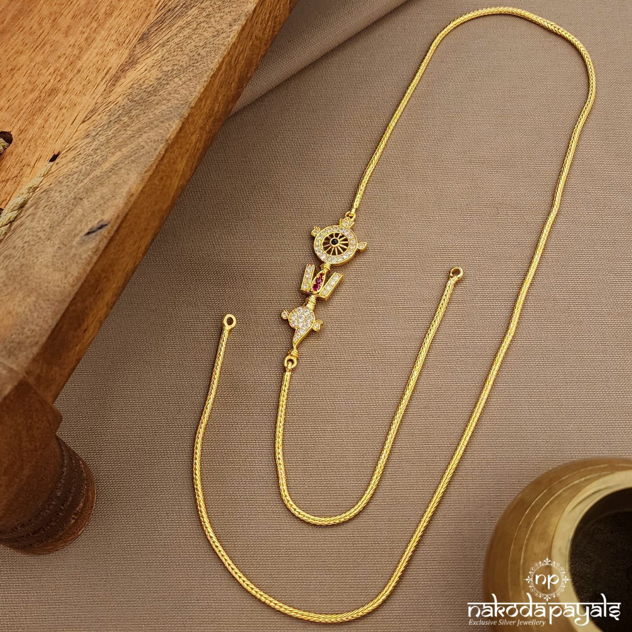 Shanku Chakra Thali Chain (Gn9565)