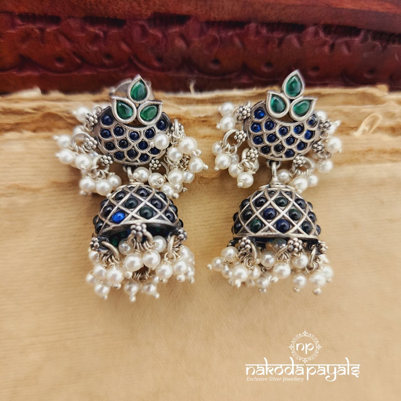 Half Moon Jhumka (J1587) – Nakoda Payals