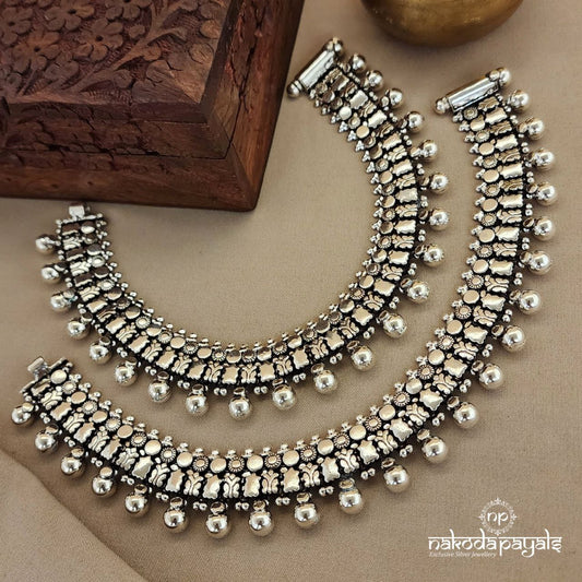 Elegant Plain Anklets (A6095)