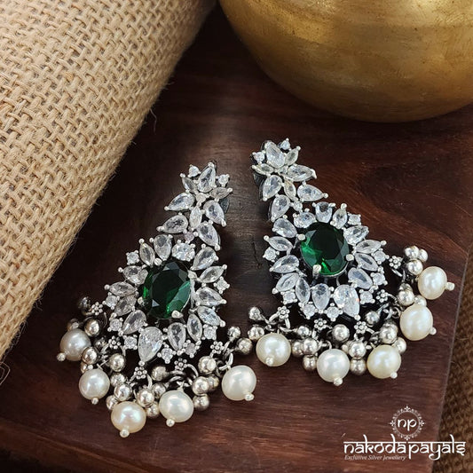 Emerald Green Earrings (C3355)