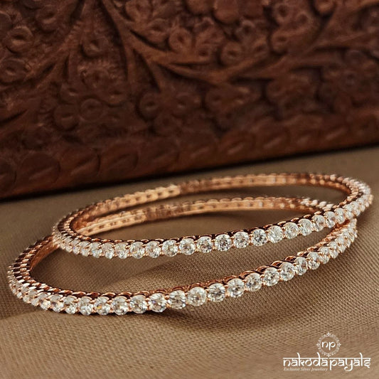CZ Bangle Pair (St3905-06)