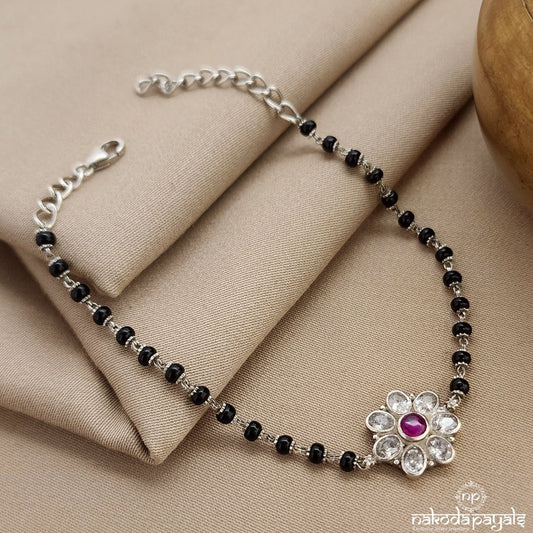 Pink Flower Bracelet (Br1670)