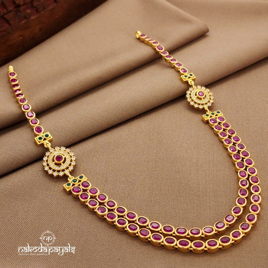 Pink Layer Neckpiece (Gn9834)
