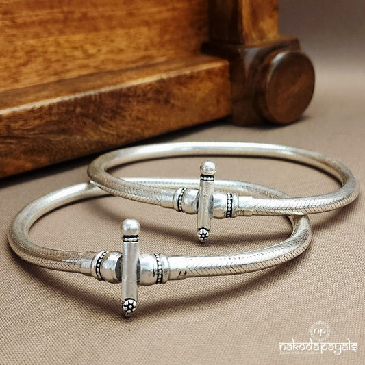 Snake Chain Hyderabadi Anklets (A6696)