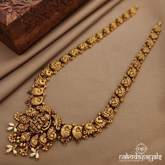 Peacock Lakshmi Neckpiece  (Gn9772)