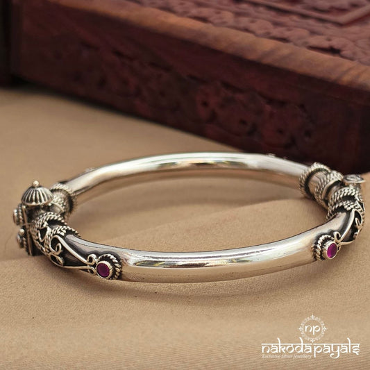 Stylish pink Dot Kada (K6327)
