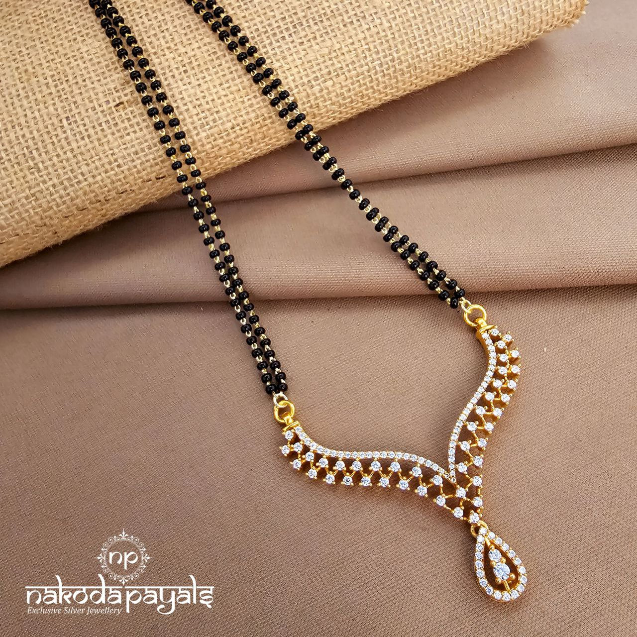 CZ Sparkling Mangalsutra (Ms0617)