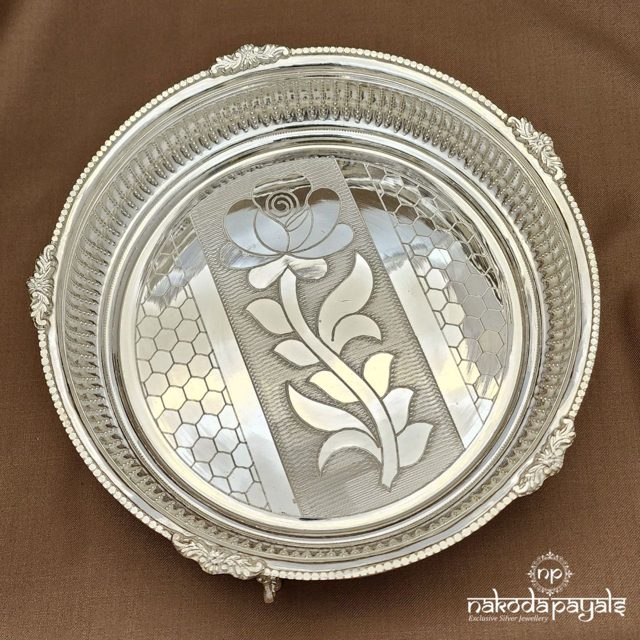 Rose Elephant Plate (Aa2269)