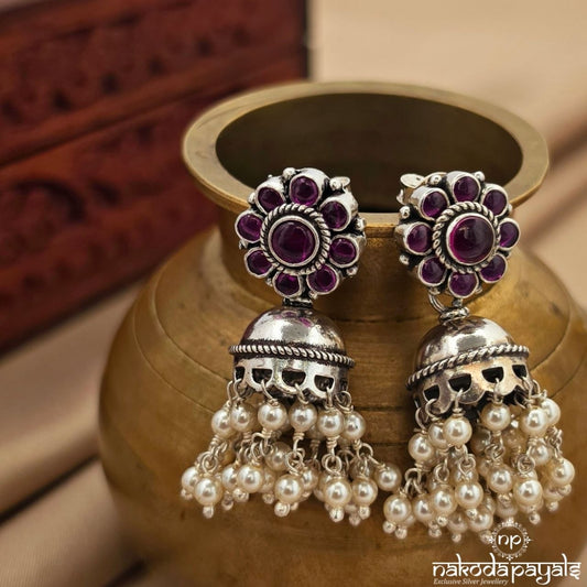 Pearly Pink Jhumka (J1732)