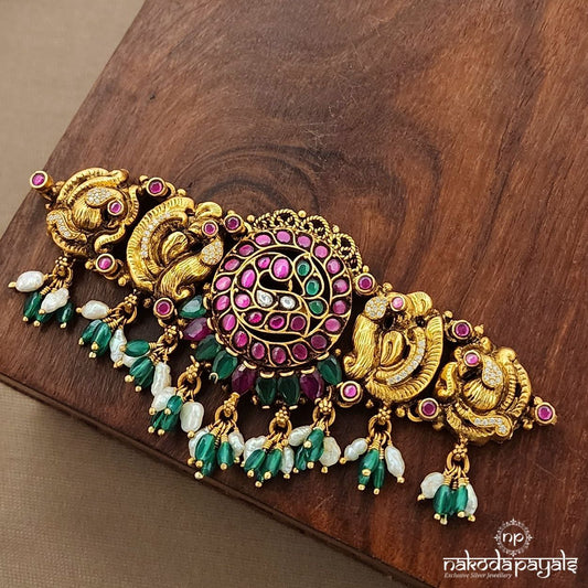 Peacock Kundan Choker (Gn9798)