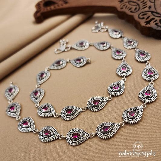 Elegant Pink Anklets (A6111)