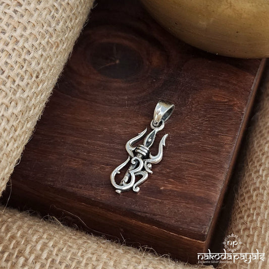 Trishul Om Pendant (P2415)